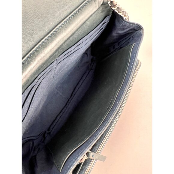 Chanel Quilted Lambskin Stitched Wallet on a Chain Crossbody Bag - Picture 13 of 15